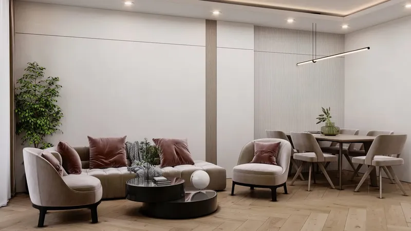 Interior at Alef Noon Residence in JVC (Jumeirah Village Circle) Dubai