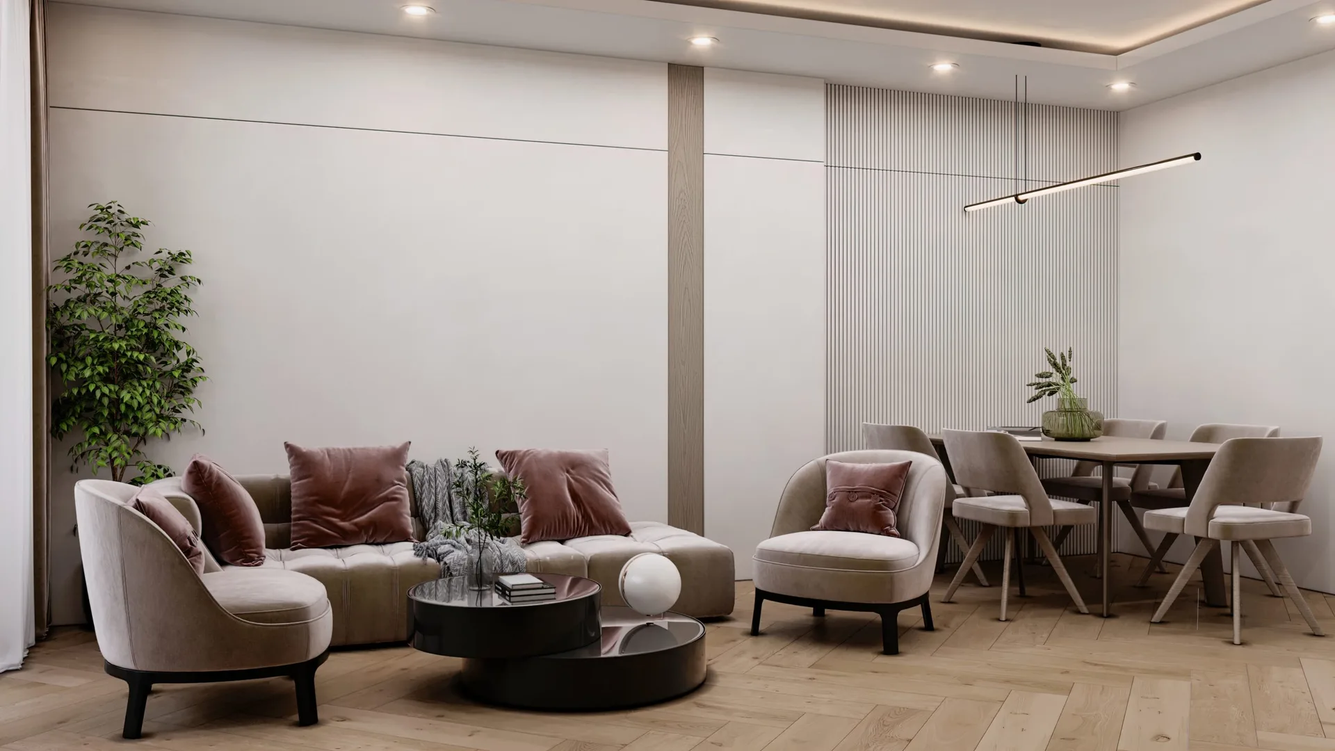 Albait Al Duwaliy Real Estate Development Alef Noon Residence Interior