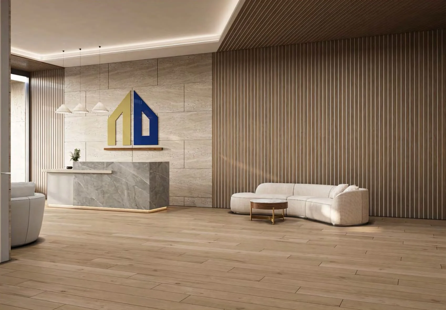 Albait Al Duwaliy Real Estate Development Alef Noon Residence Lobby