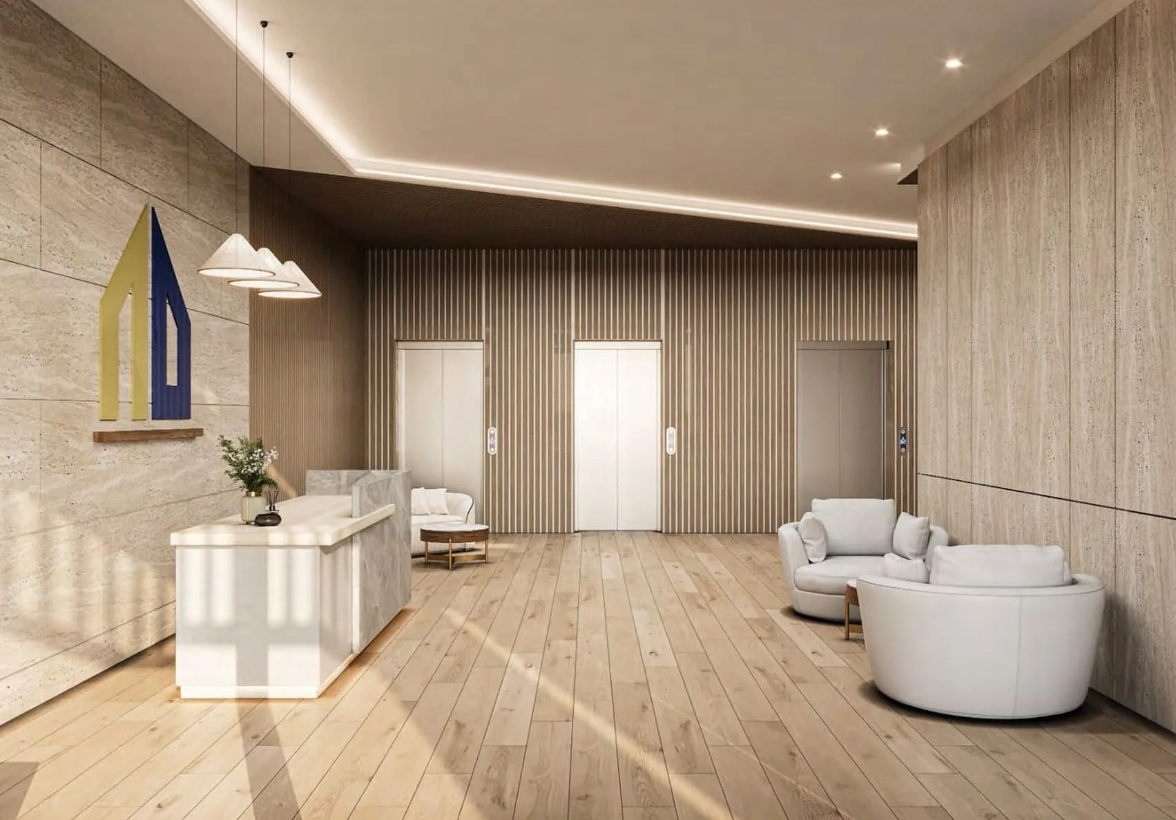 Albait Al Duwaliy Real Estate Development Alef Noon Residence Lobby