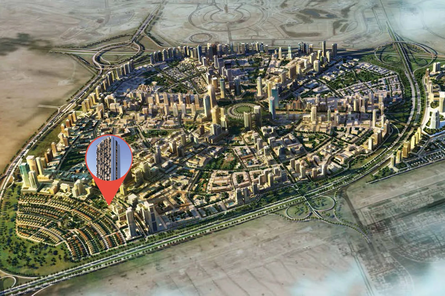 Albait Al Duwaliy Real Estate Development Alef Noon Residence master plan