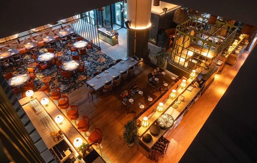 All Day Dining Restaurant amenity image at Amra Residences