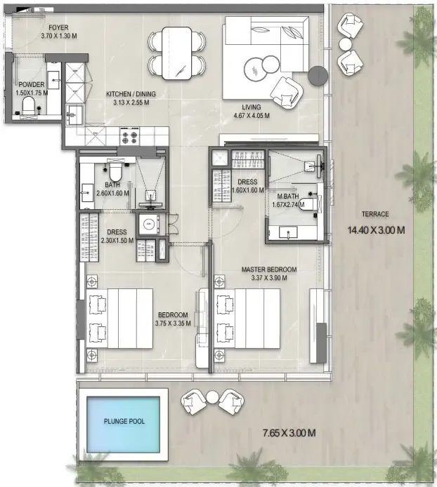 Mill Hill Riviera Development Allegro Park floor plan