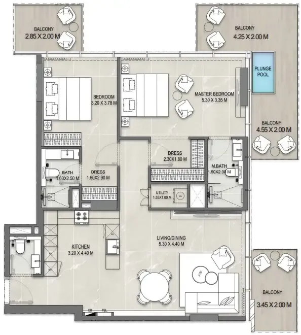 Mill Hill Riviera Development Allegro Park floor plan