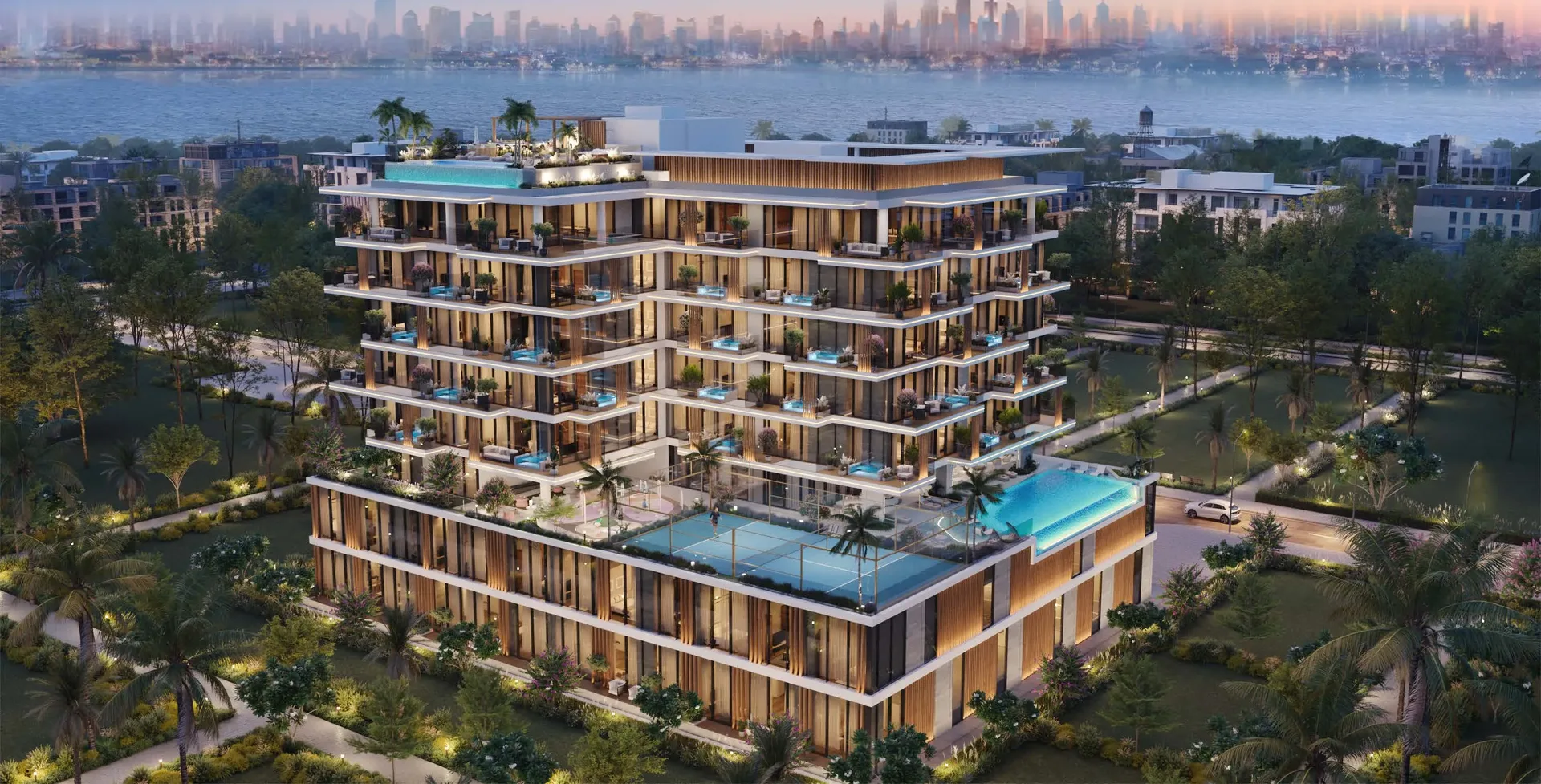 Exterior at Allegro Park in Dubai