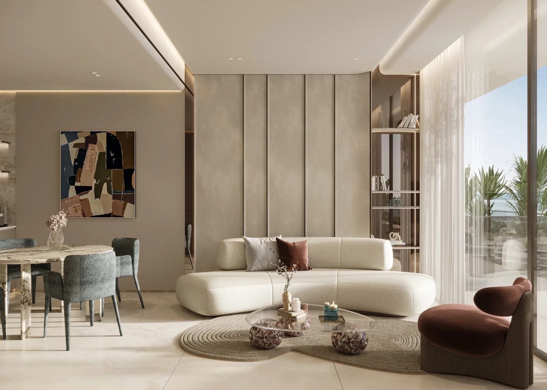 Interior at Allegro Park in Dubai