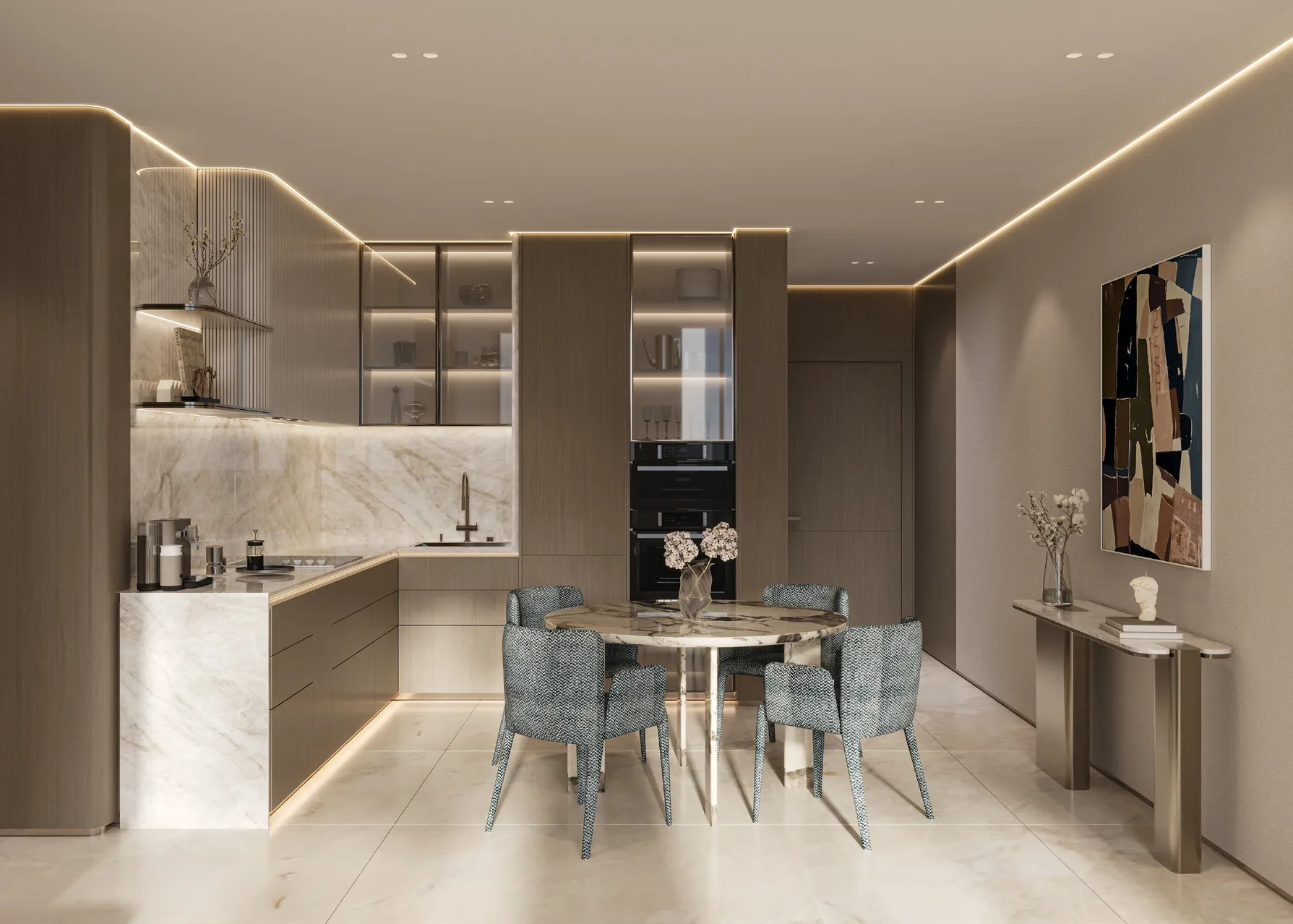 Interior at Allegro Park in Dubai