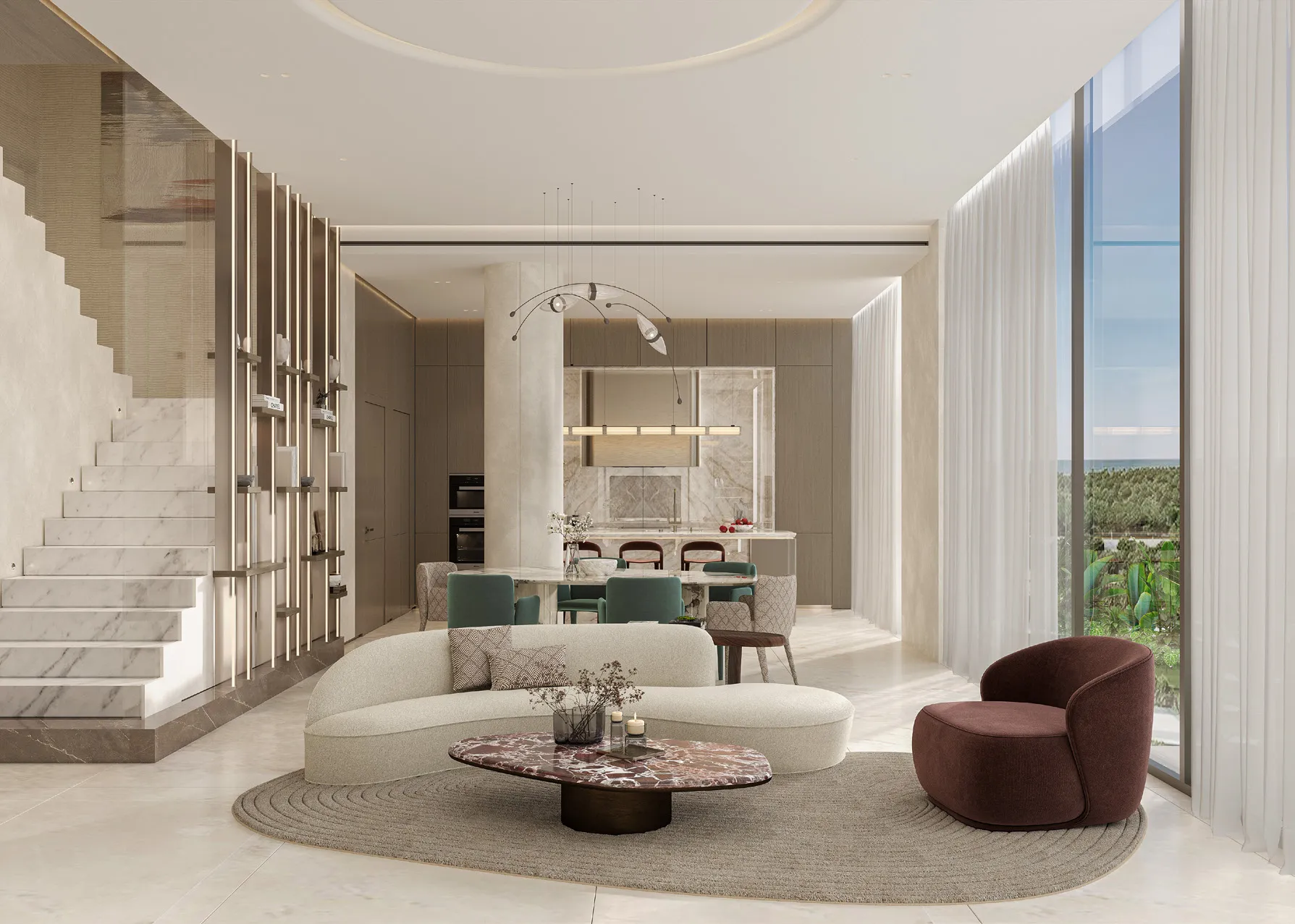 Interior at Allegro Park in Dubai