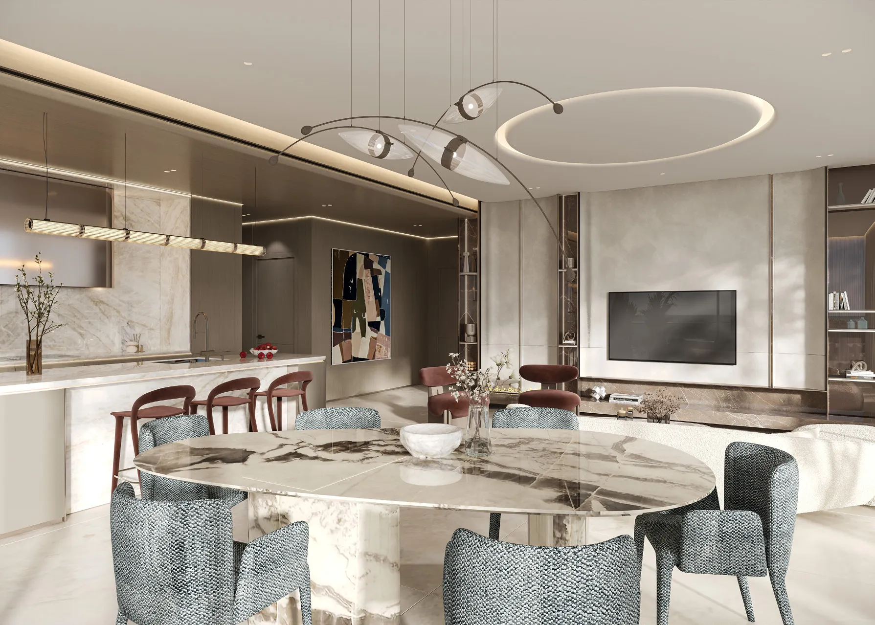Interior at Allegro Park in Dubai