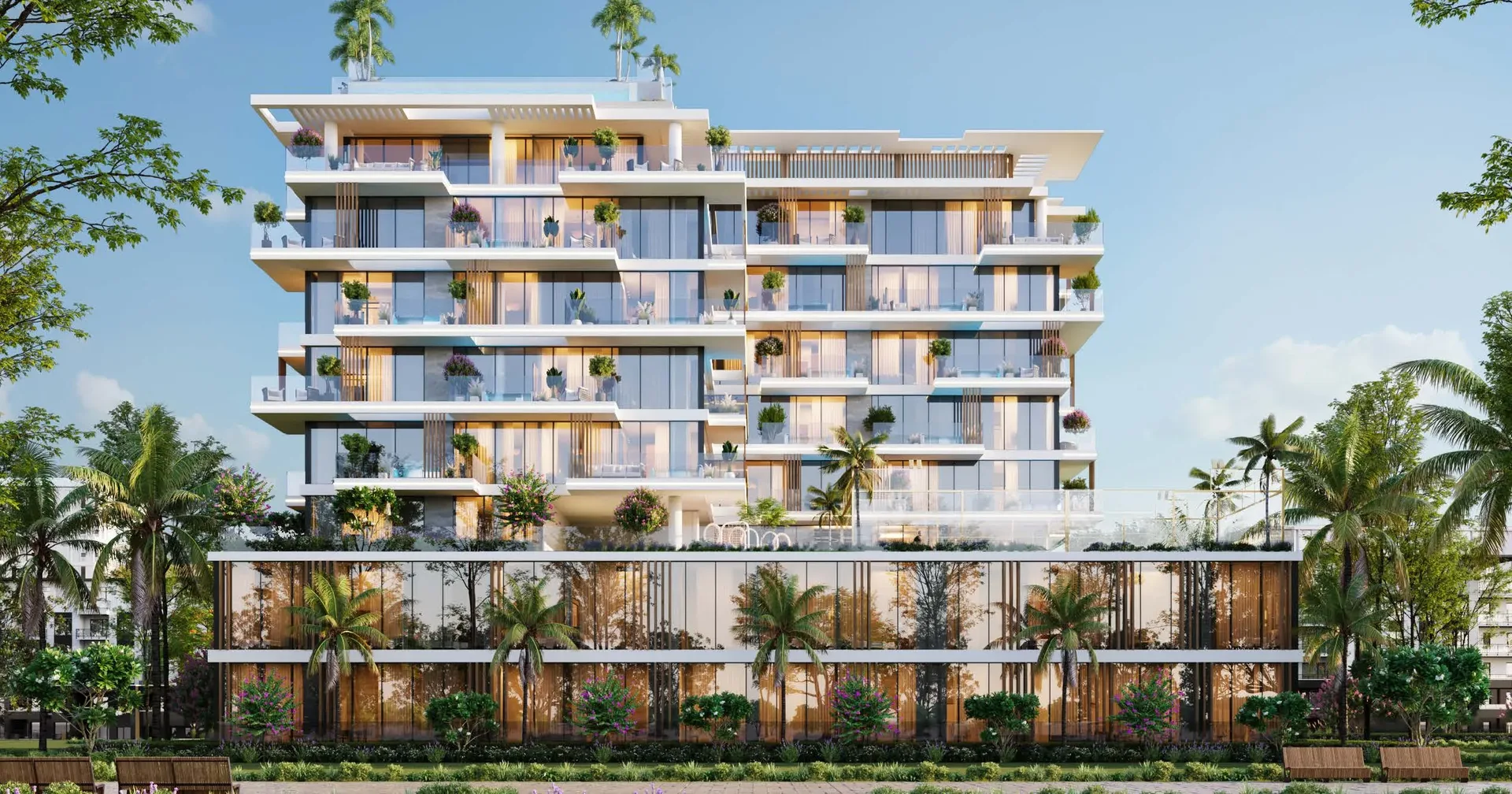 Exterior at Allegro Park in Dubai