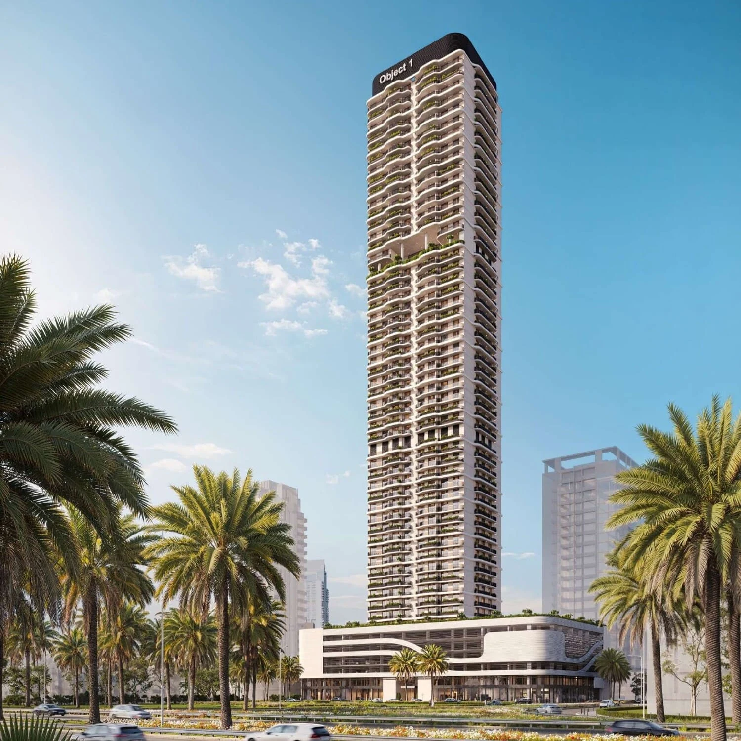 Exterior at ALTA V1EW in JVC (Jumeirah Village Circle) Dubai