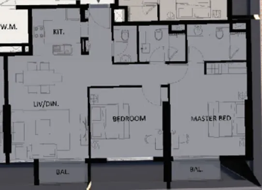 Tiger Group Altai Tower floor plan