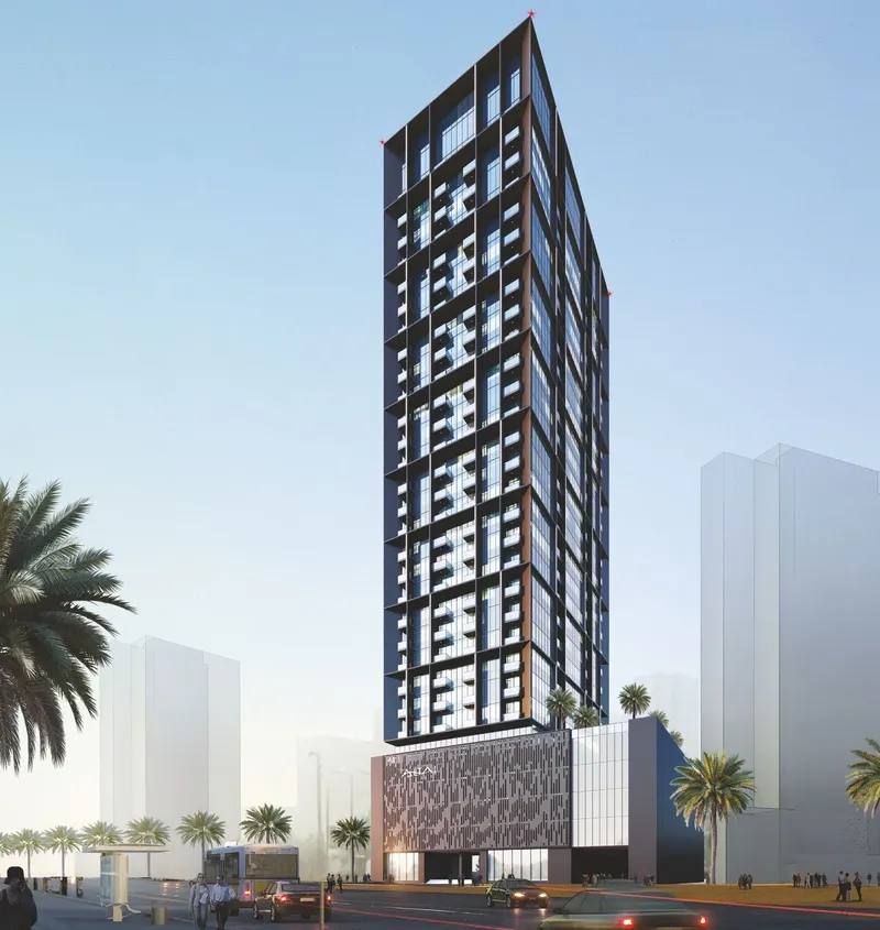 Exterior at Altai Tower in JVT (Jumeirah Village Triangle) Dubai
