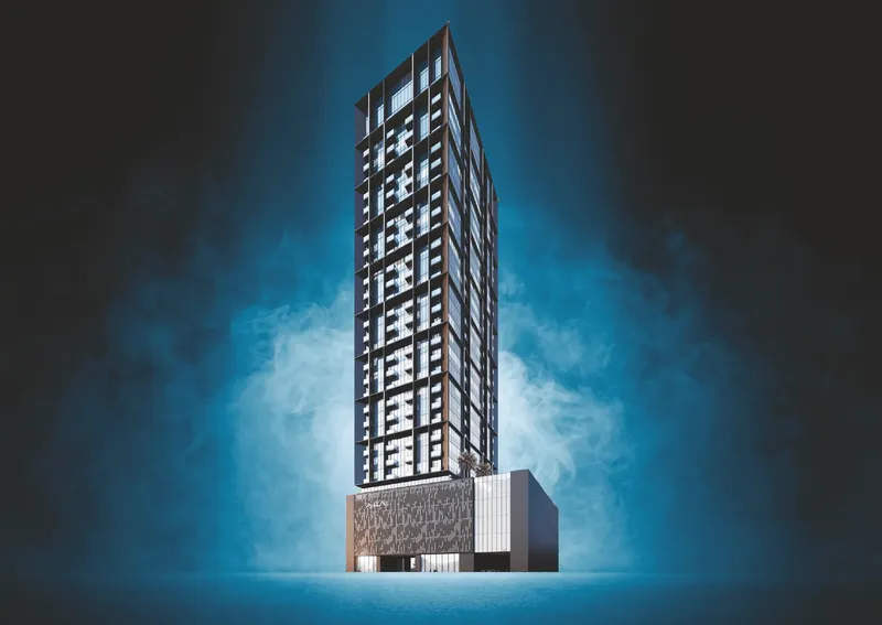 Exterior at Altai Tower in JVT (Jumeirah Village Triangle) Dubai