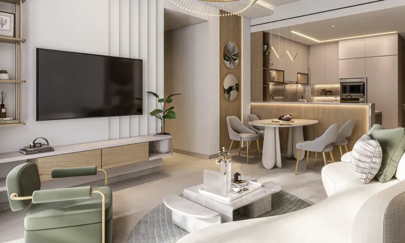 Interior at Altair 52 in Dubai South Dubai