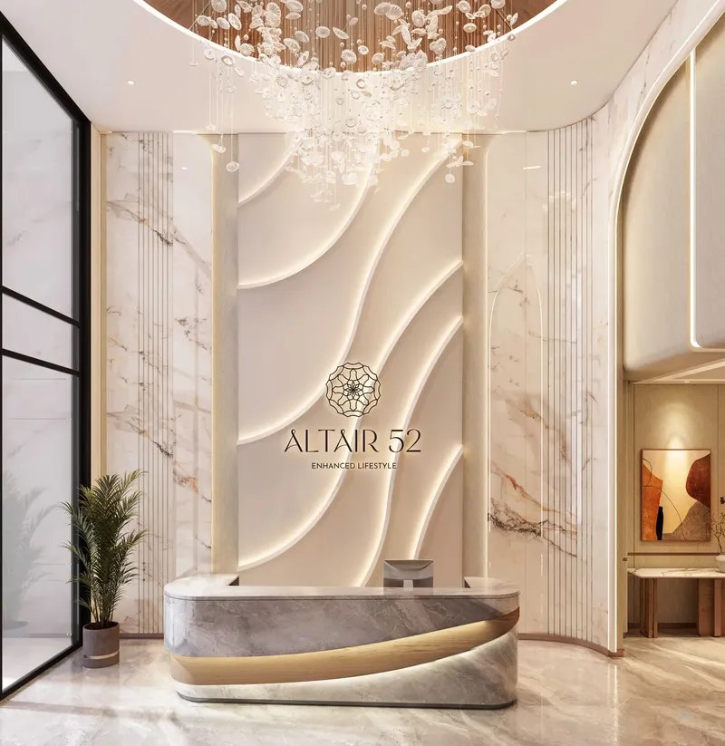 Lobby at Altair 52 in Dubai South Dubai