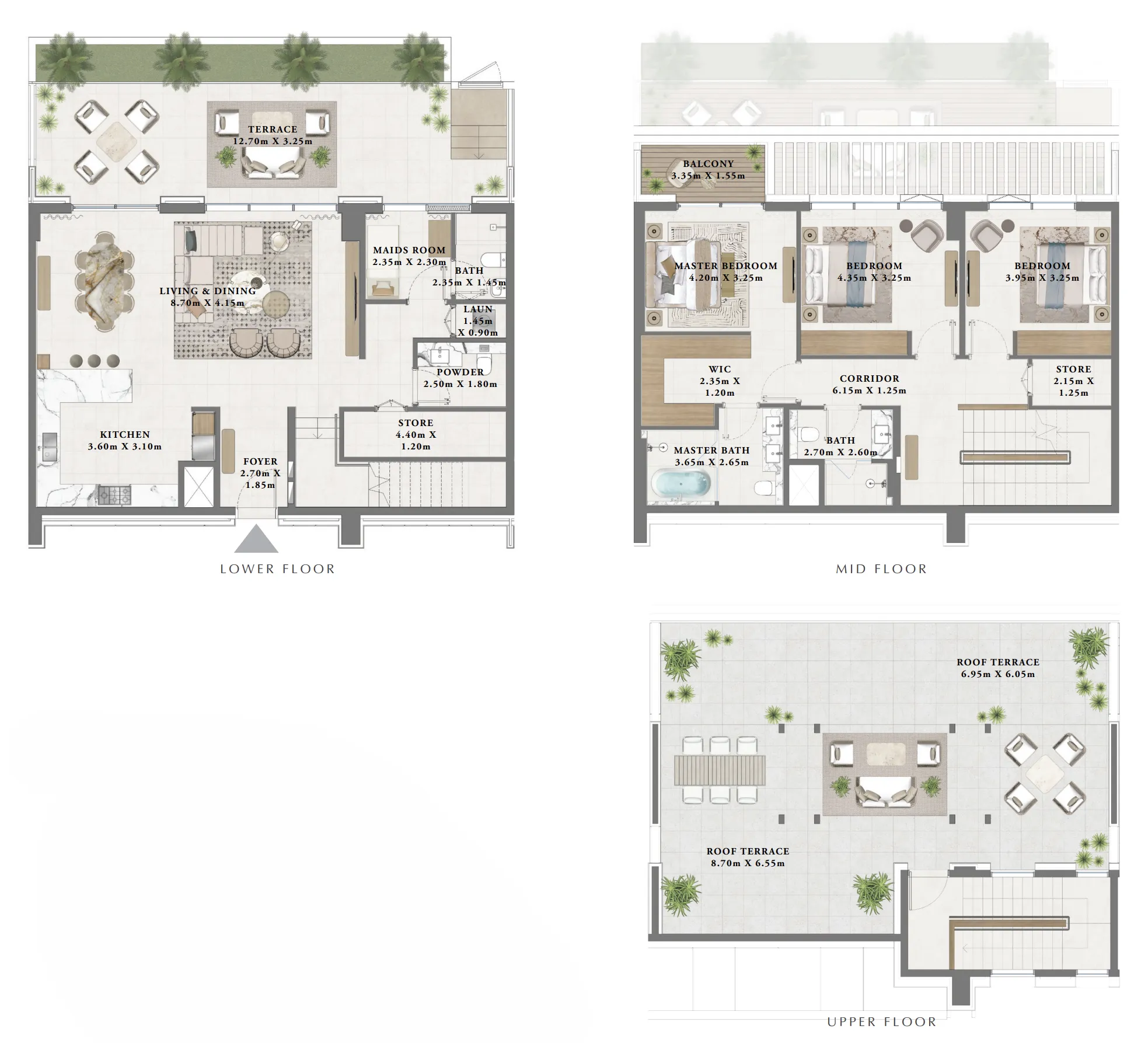 Emaar Altan floor plan