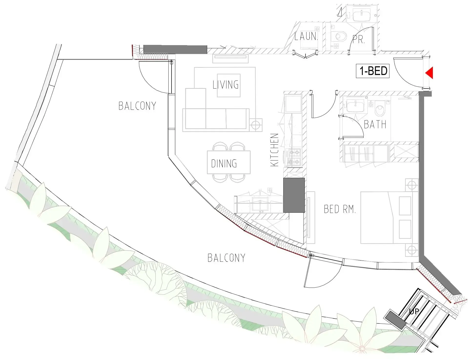 DAMAC Altitude de Grisogono floor plan