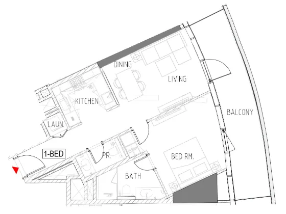 DAMAC Altitude de Grisogono floor plan