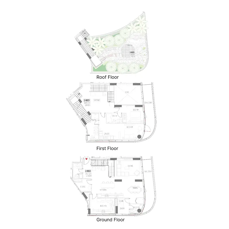 DAMAC Altitude de Grisogono floor plan