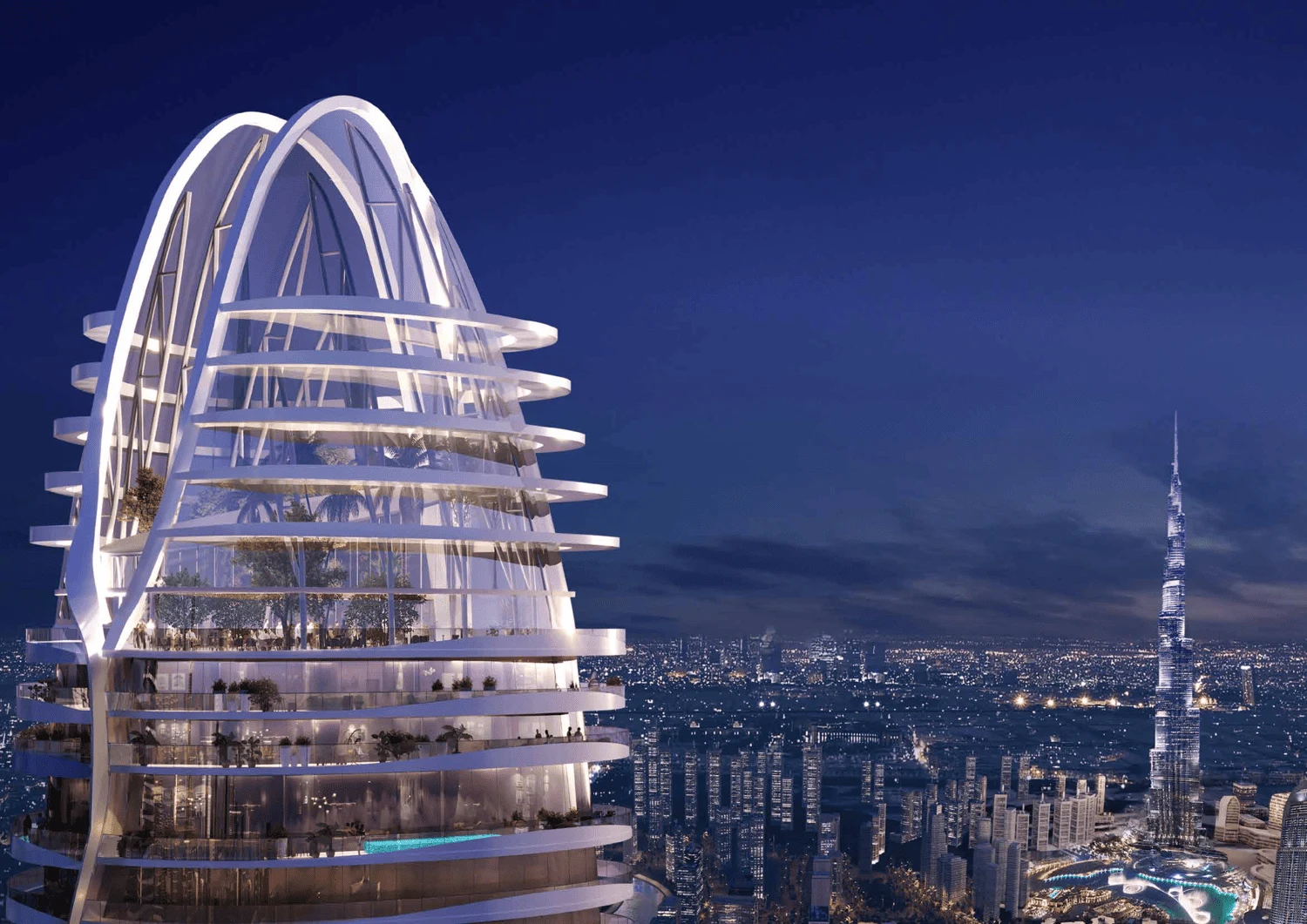 Exterior at Altitude de Grisogono in Business Bay Dubai