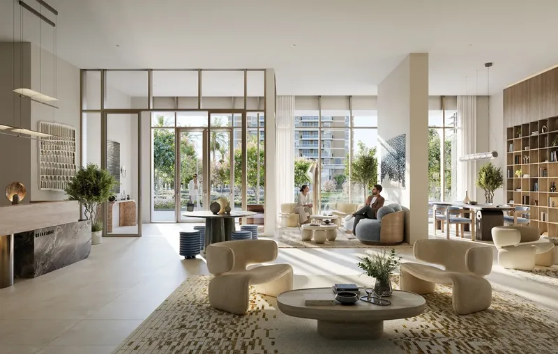 Lobby at Altus in Dubai Creek Harbour Dubai