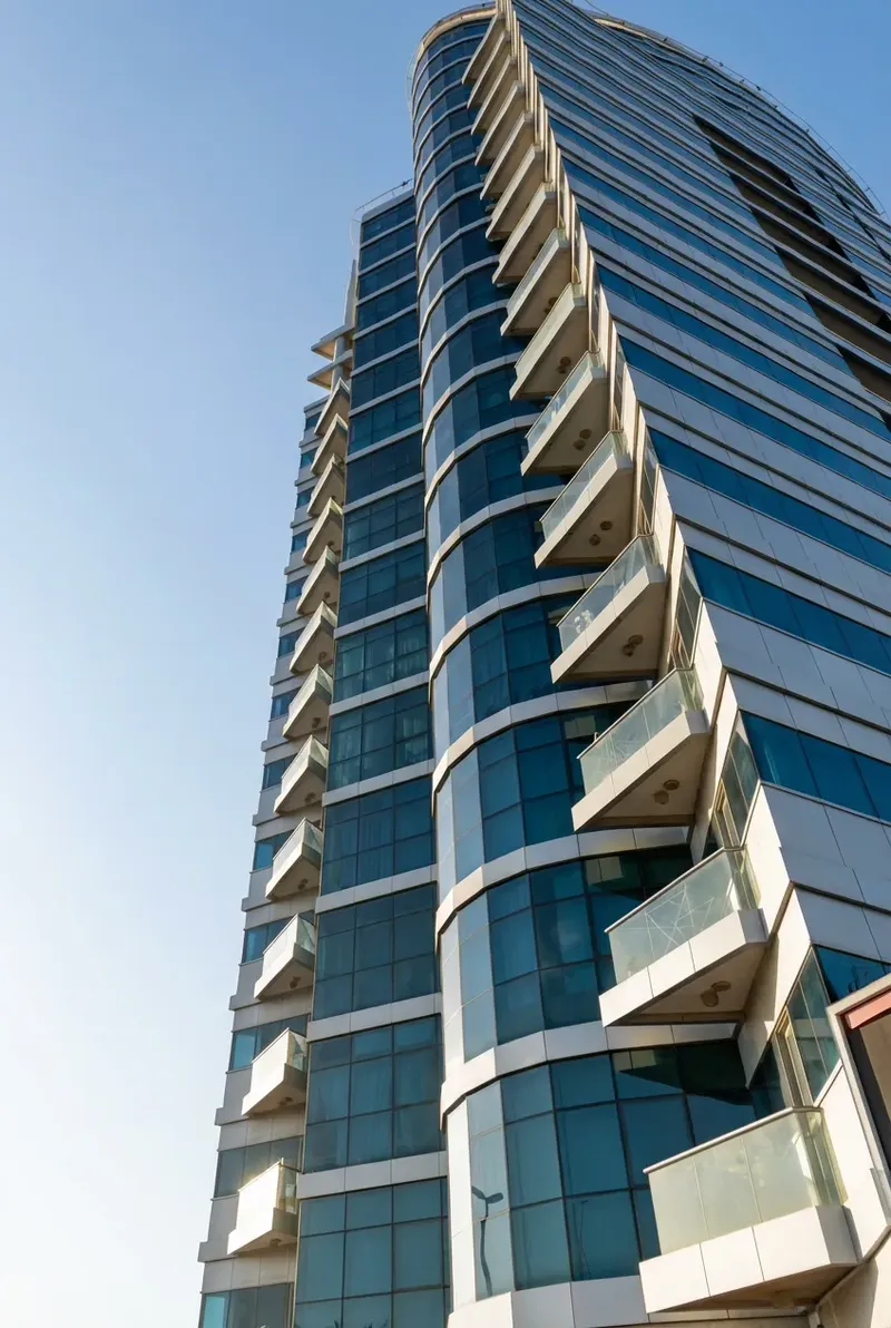Exterior at Amaris Tower in JVC (Jumeirah Village Circle) Dubai