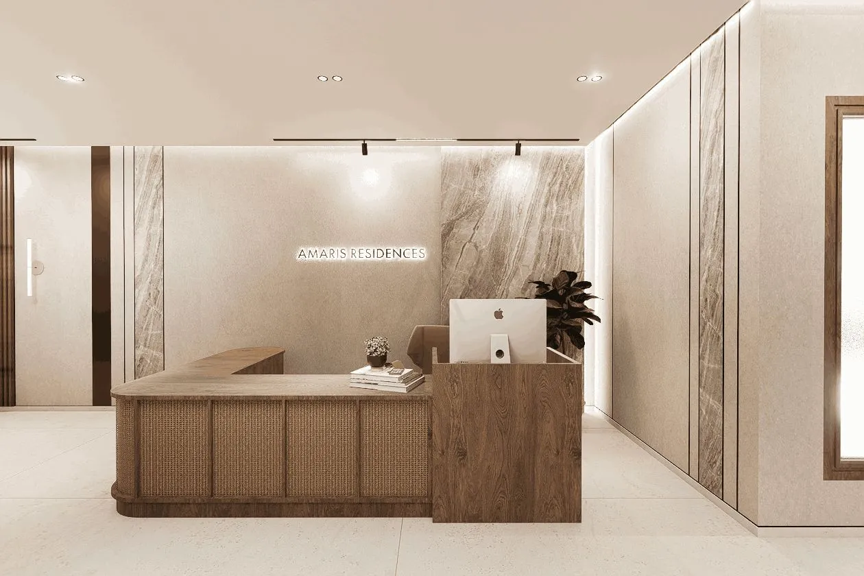 DV8 Developers Amaris Tower Lobby
