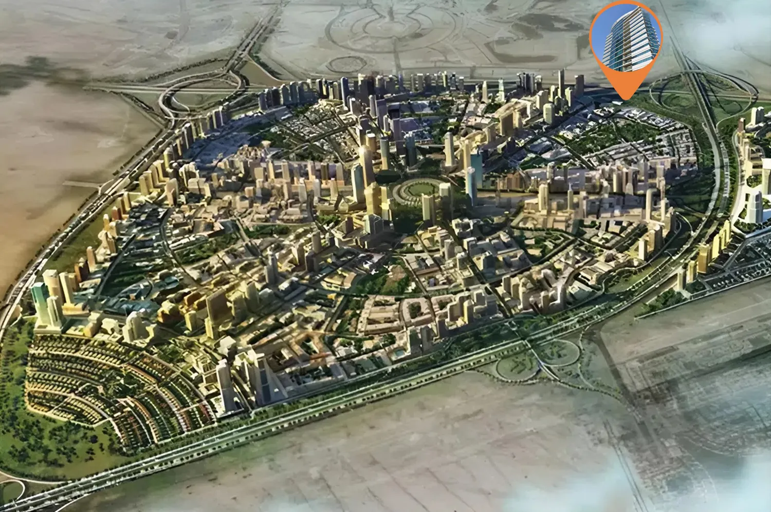 DV8 Developers Amaris Tower master plan