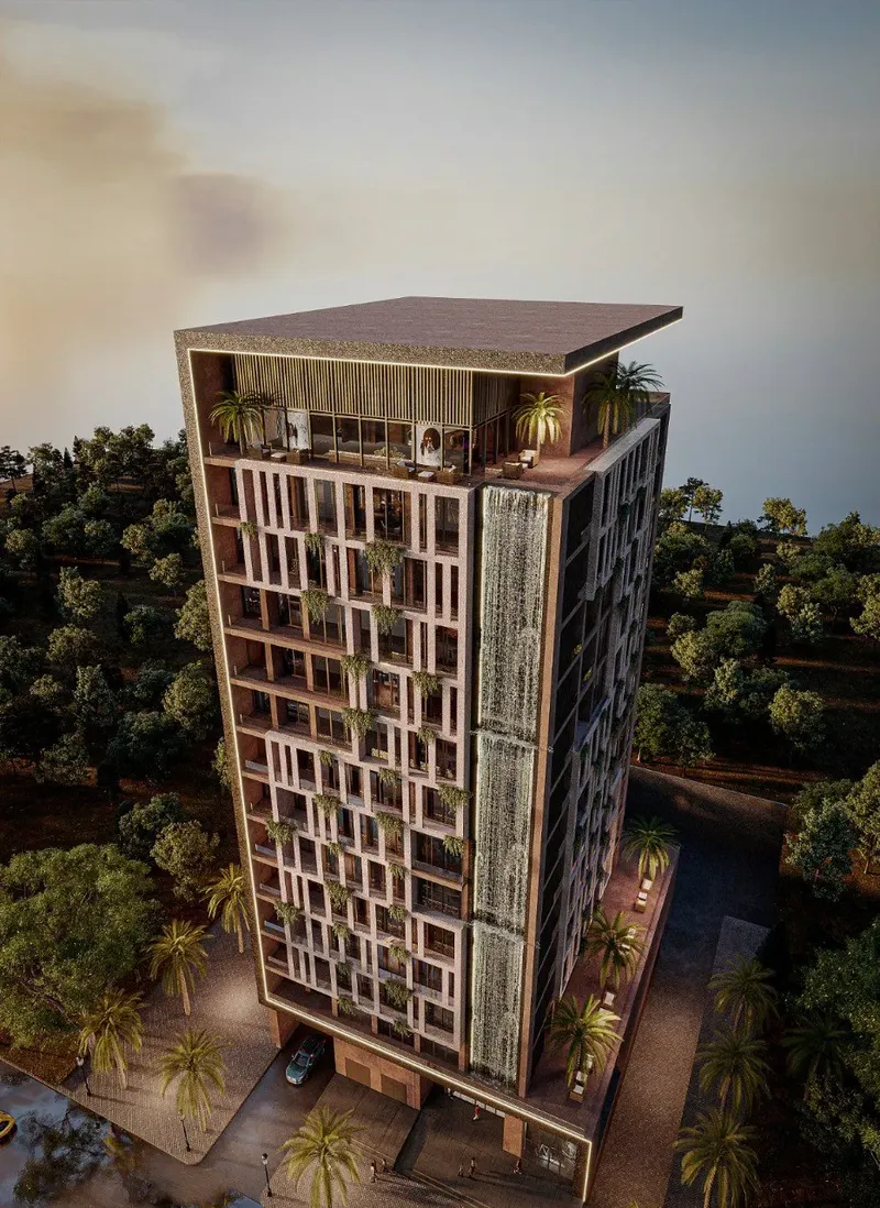 Exterior at Amazonia Residence in Al Jaddaf Waterfront Dubai