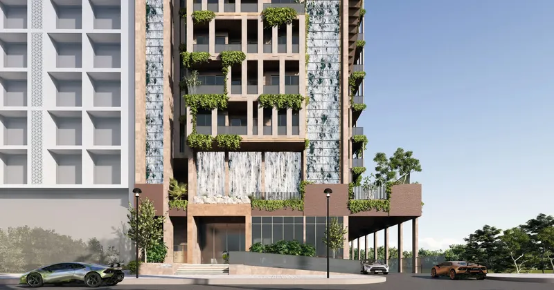 Exterior at Amazonia Residence in Al Jaddaf Waterfront Dubai