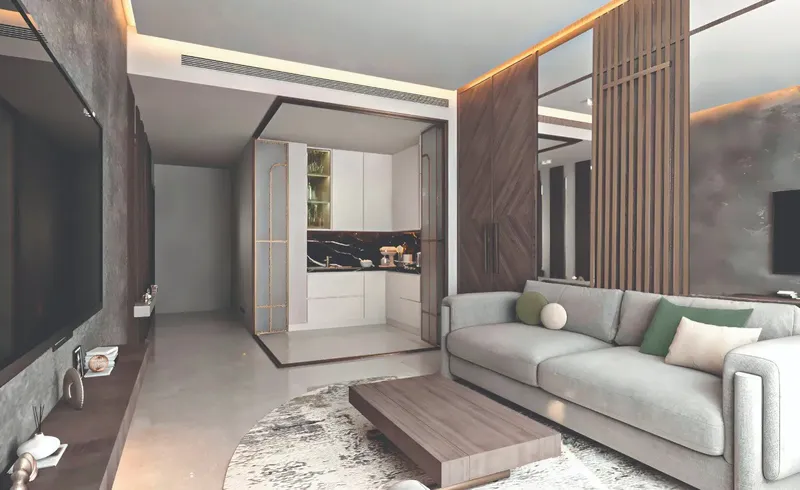 Interior at Amazonia Residence in Al Jaddaf Waterfront Dubai