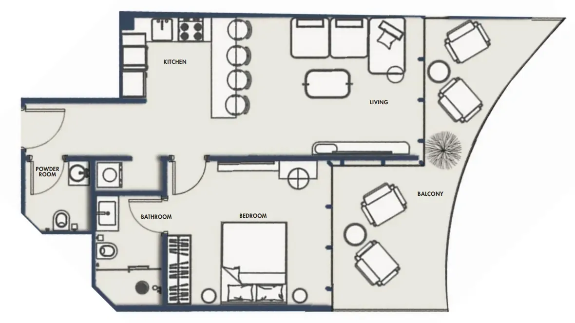 Citi Developers Amra Residences floor plan