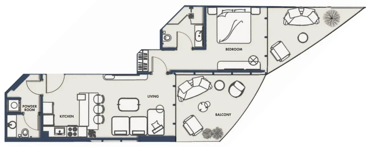 Citi Developers Amra Residences floor plan