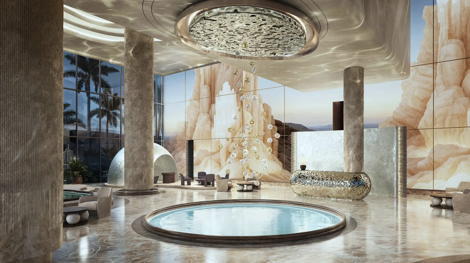 Citi Developers Amra Residences Lobby
