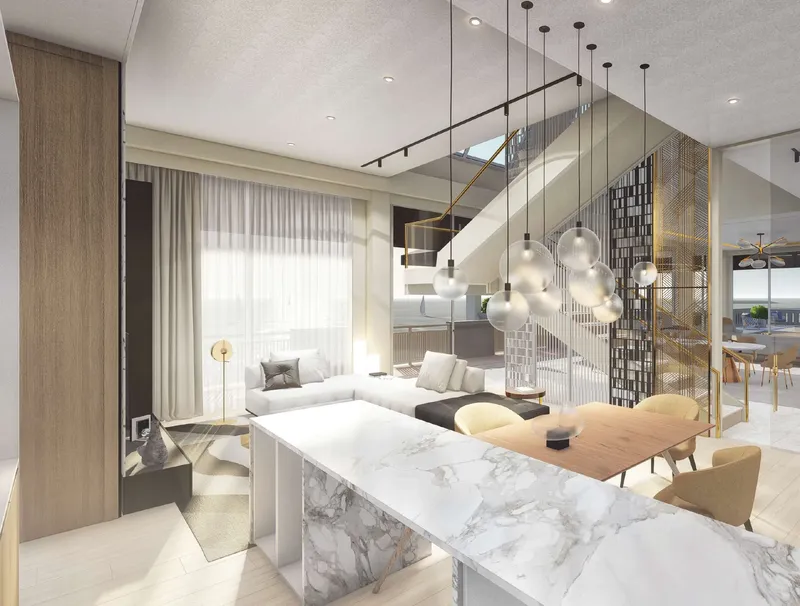 Interior at Anantara Residences in Palm Jumeirah Dubai