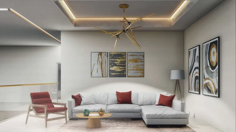 Interior at Anantara Residences in Palm Jumeirah Dubai
