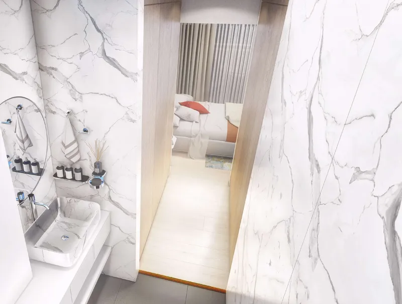 Interior at Anantara Residences in Palm Jumeirah Dubai
