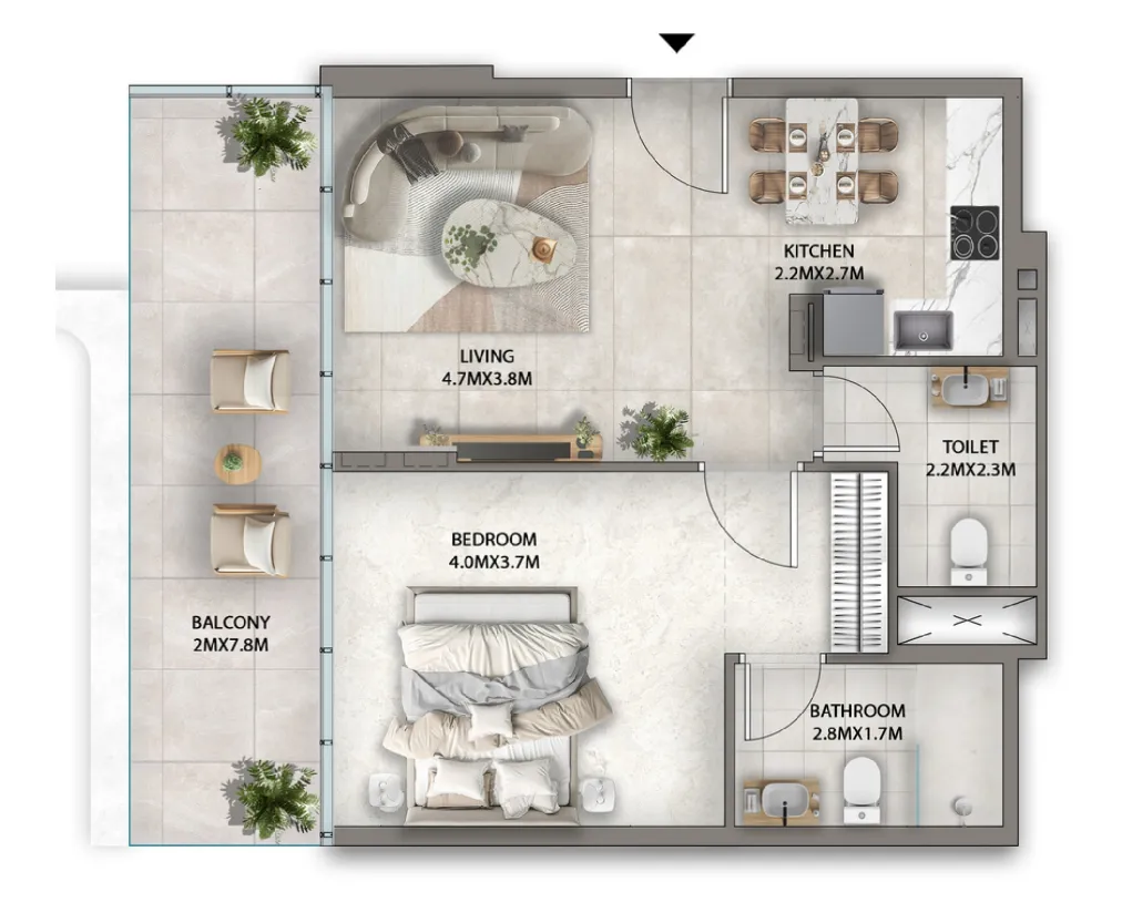 Karma Developers Antalya floor plan