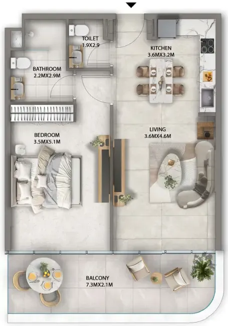 Karma Developers Antalya floor plan