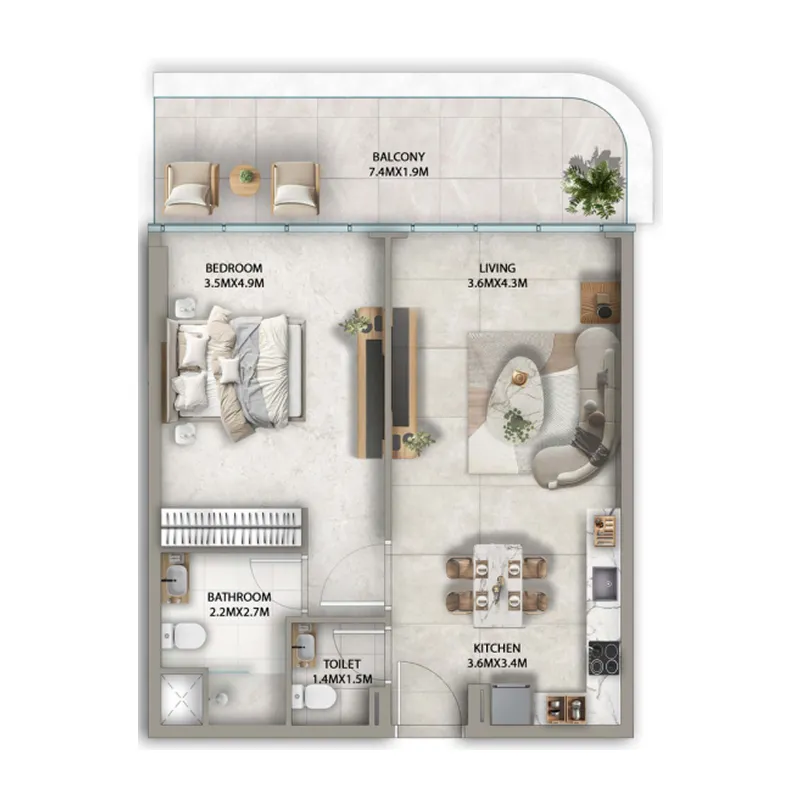 Karma Developers Antalya floor plan