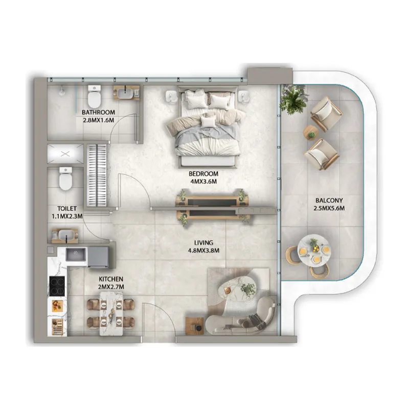Karma Developers Antalya floor plan
