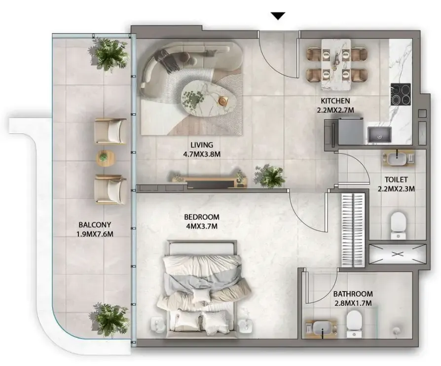 Karma Developers Antalya floor plan