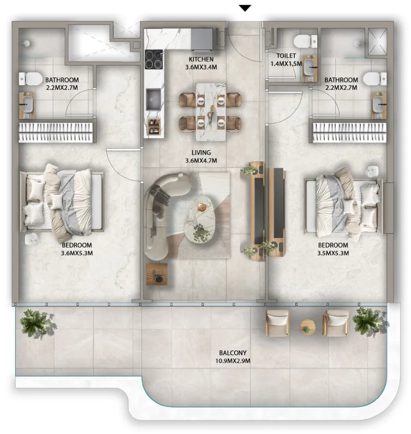 Karma Developers Antalya floor plan