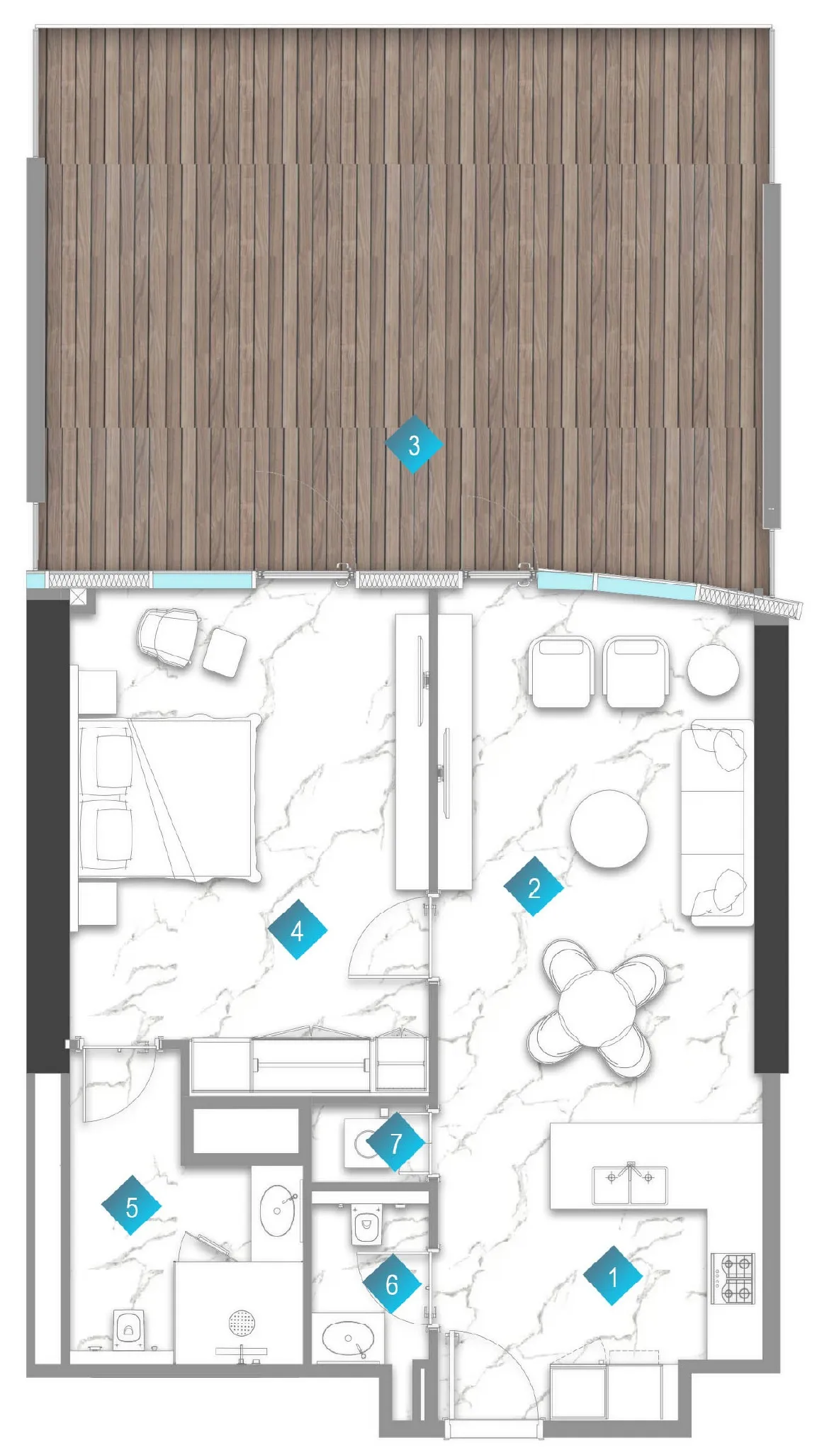 BNW Developments Aqua Arc floor plan
