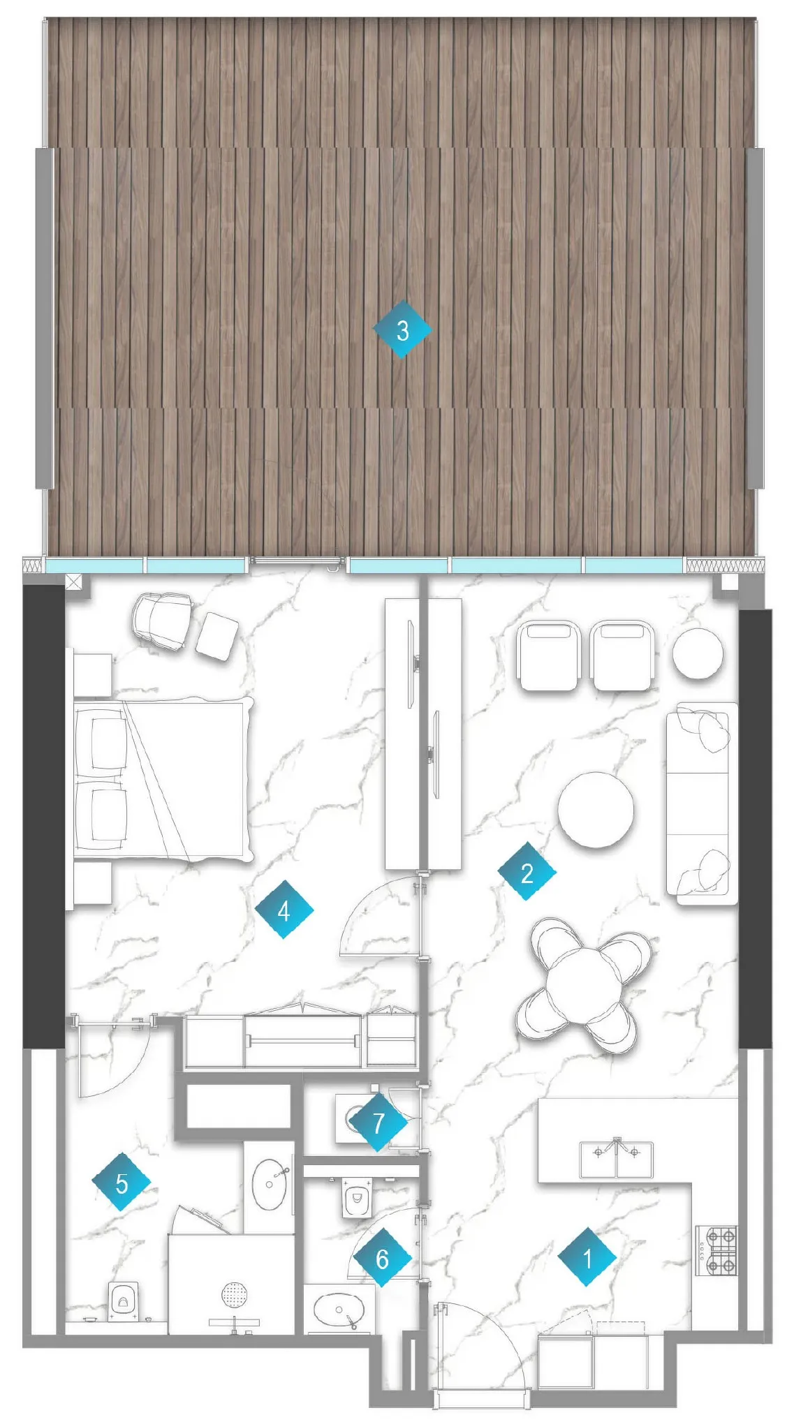 BNW Developments Aqua Arc floor plan