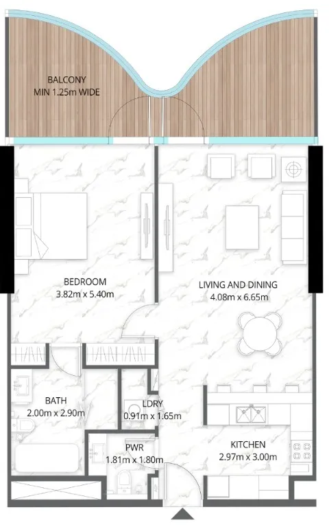 BNW Developments Aqua Arc floor plan