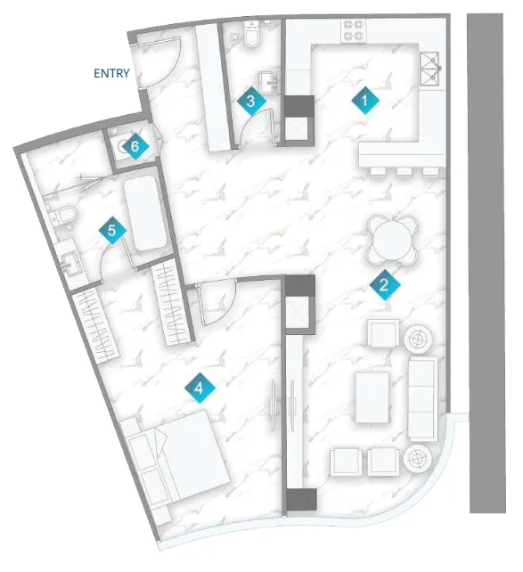 BNW Developments Aqua Arc floor plan