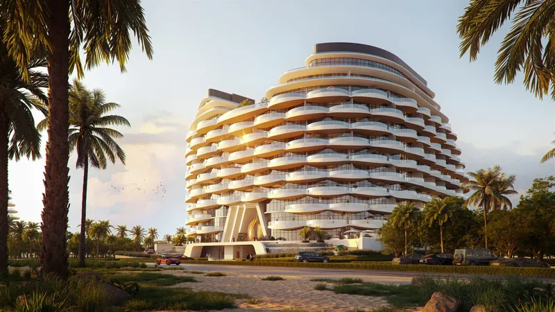 Exterior at Aqua Arc in Al Marjan Island Ras Al Khaimah