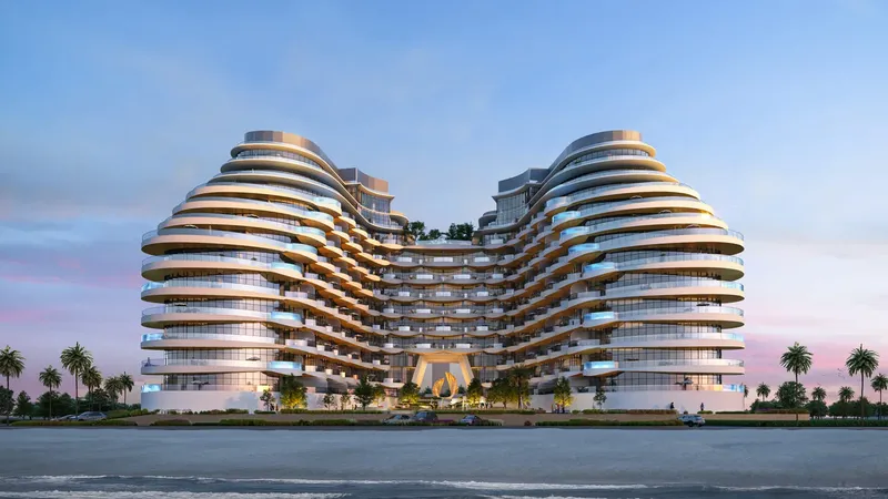 Exterior at Aqua Arc in Al Marjan Island Ras Al Khaimah